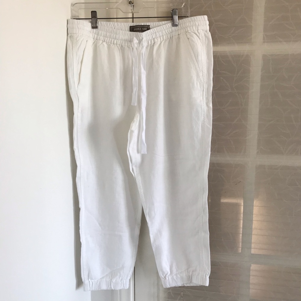 NWOT J Crew Point Sur White Seaside Pants